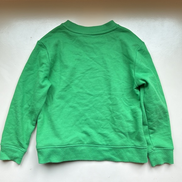 Janie and Jack green tennis sweatshirt. Size 5 - Picture 3 of 3